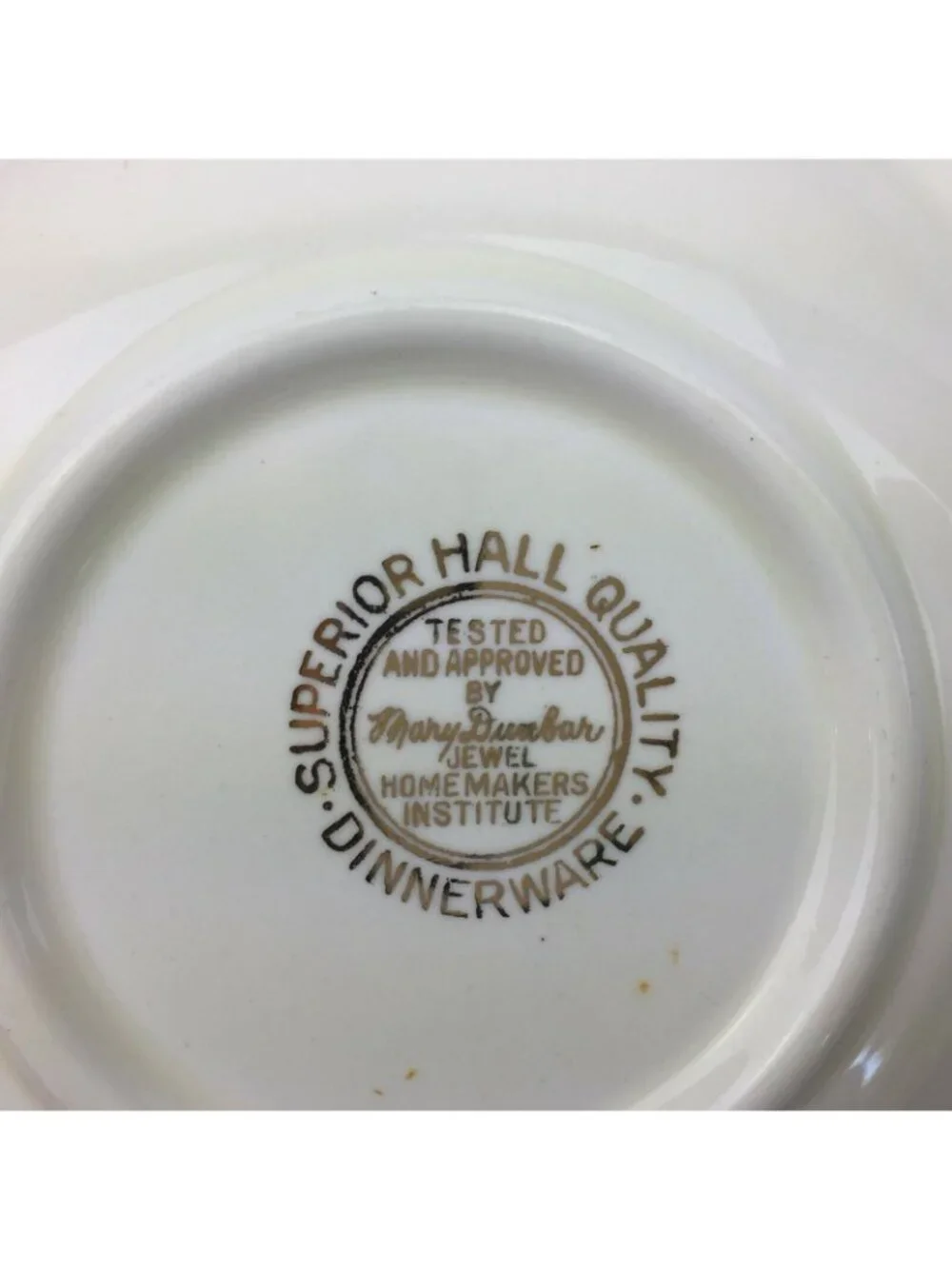 Autumnware Vintage Hall China Autumn Leaf Mary Dunbar Dessert Bowl Set Dish 5.5